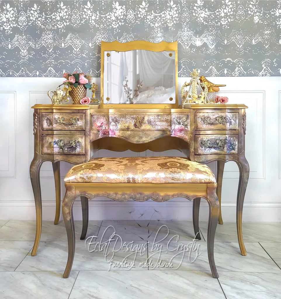 About my Old World, French Provincial Vanity
