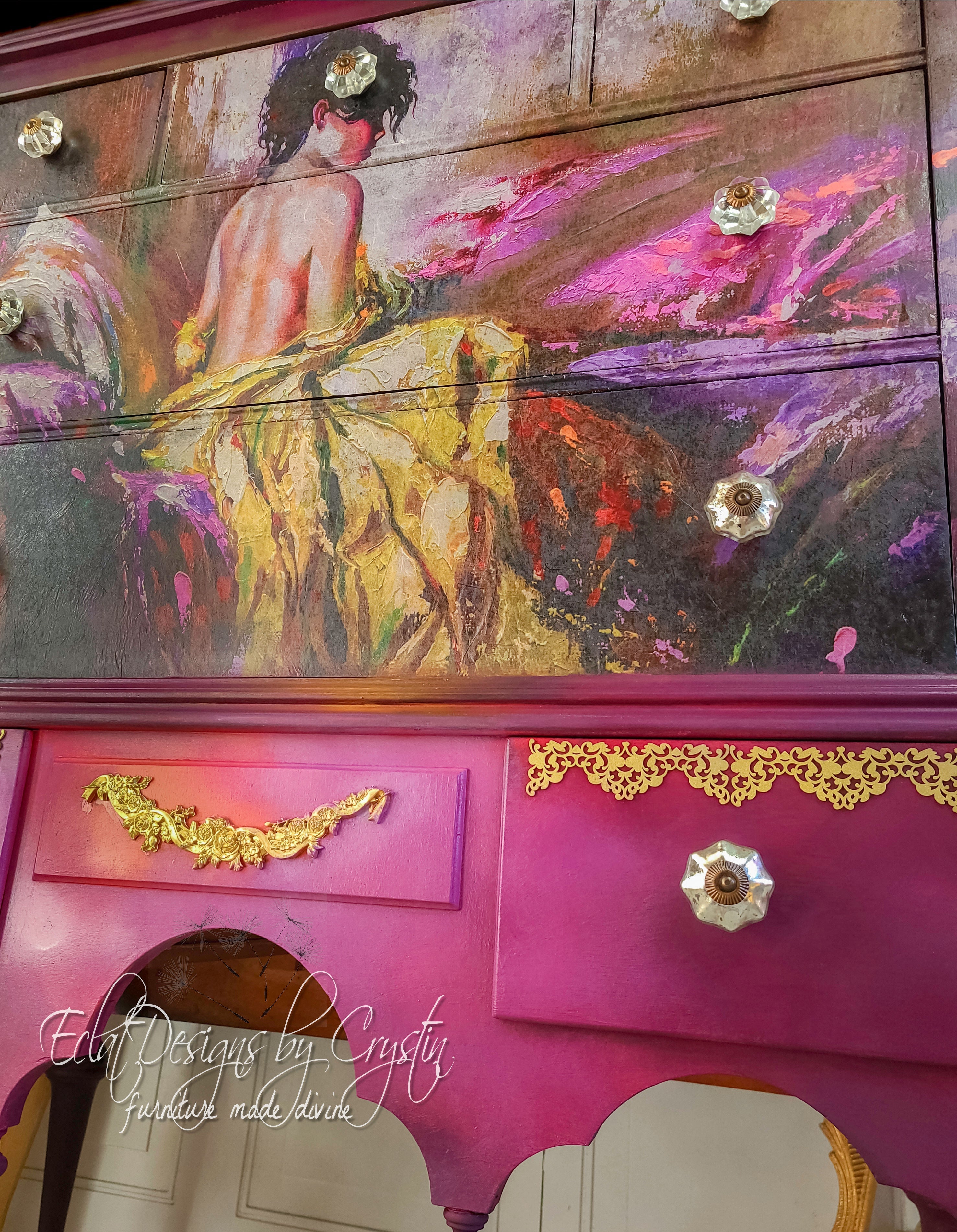 How to Decoupage on Furniture