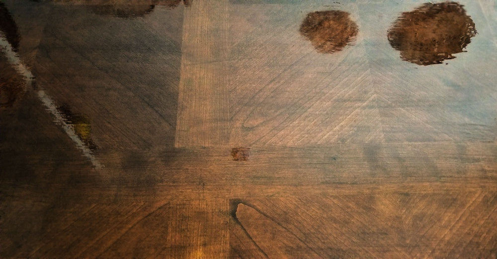 Achieving the Perfect Top Coat on a Stained Table Top