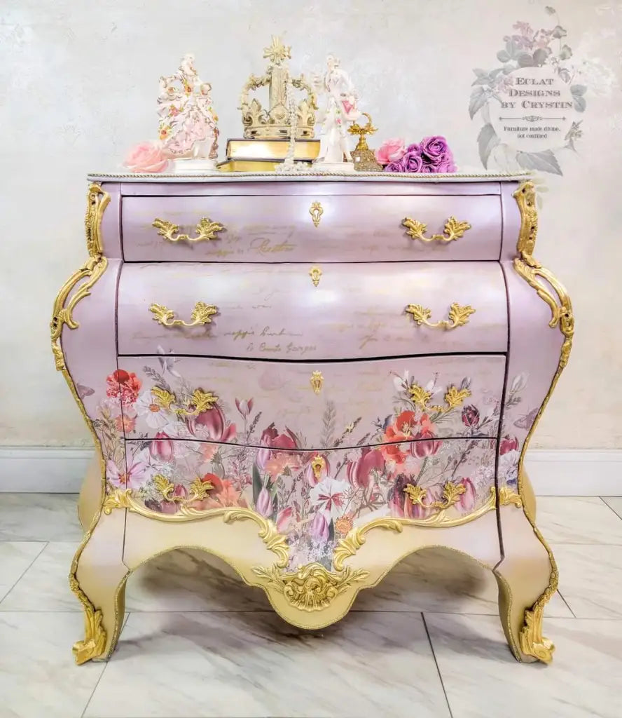 About My Tulip Fields Bombe Commode