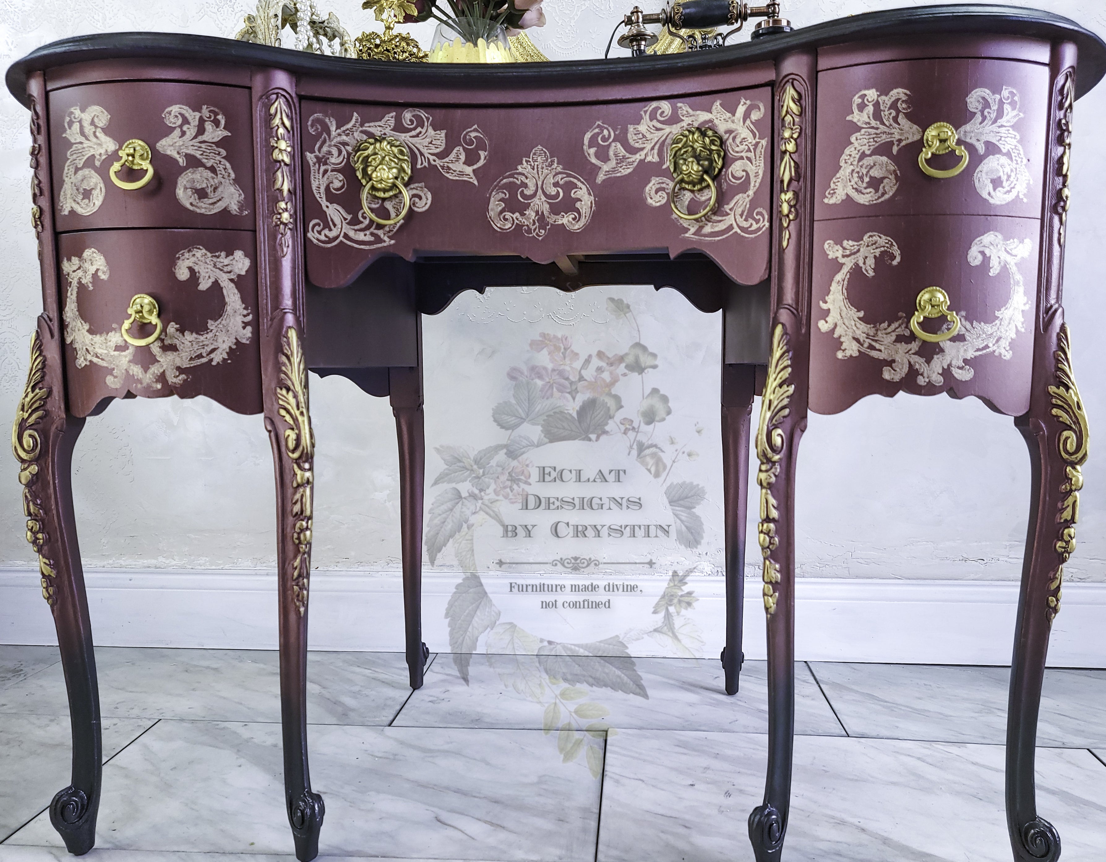 SOLD Baroque, Victorian Desk