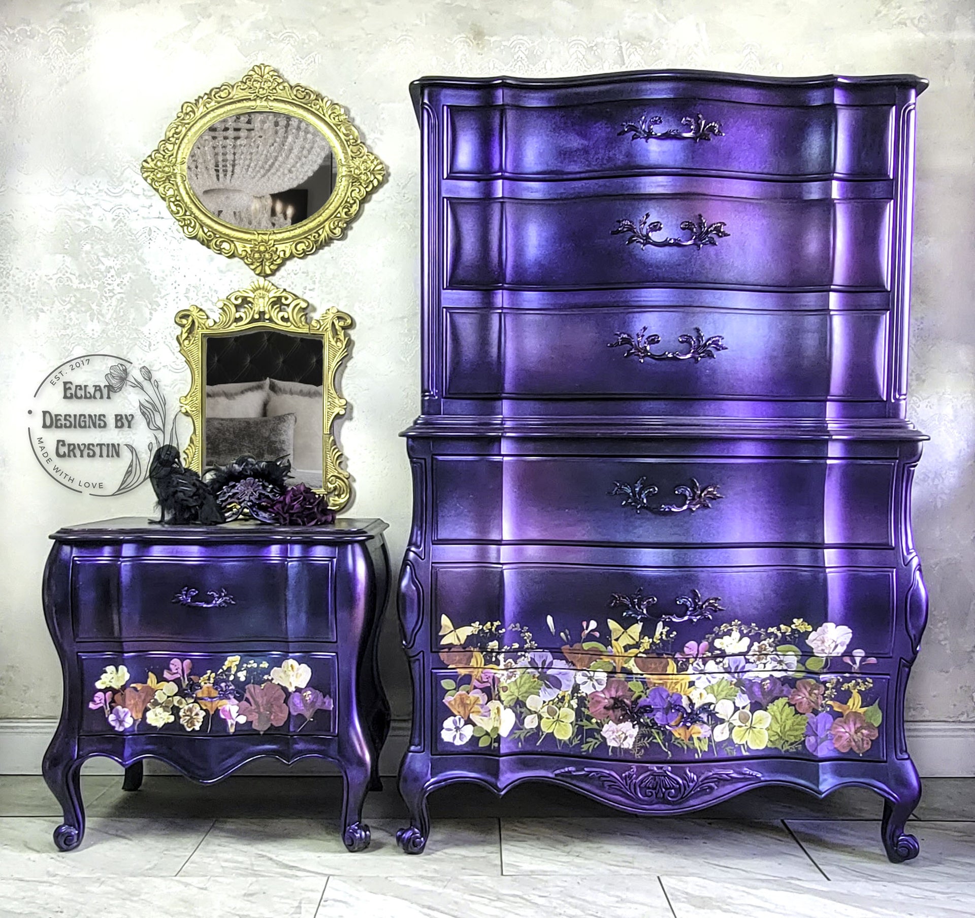 green emerald velvet dress Barocco Double Dresser With Mirror Set In Ivory-Gold -  Baroccodresserivoryg-M