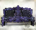 Gothic Carnival Glass Mermaid King Bedframe