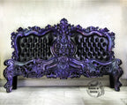 Gothic Carnival Glass Mermaid King Bedframe