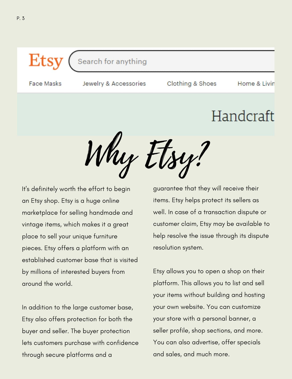 Ultimate Guide to Selling Furniture on Etsy (eBook)