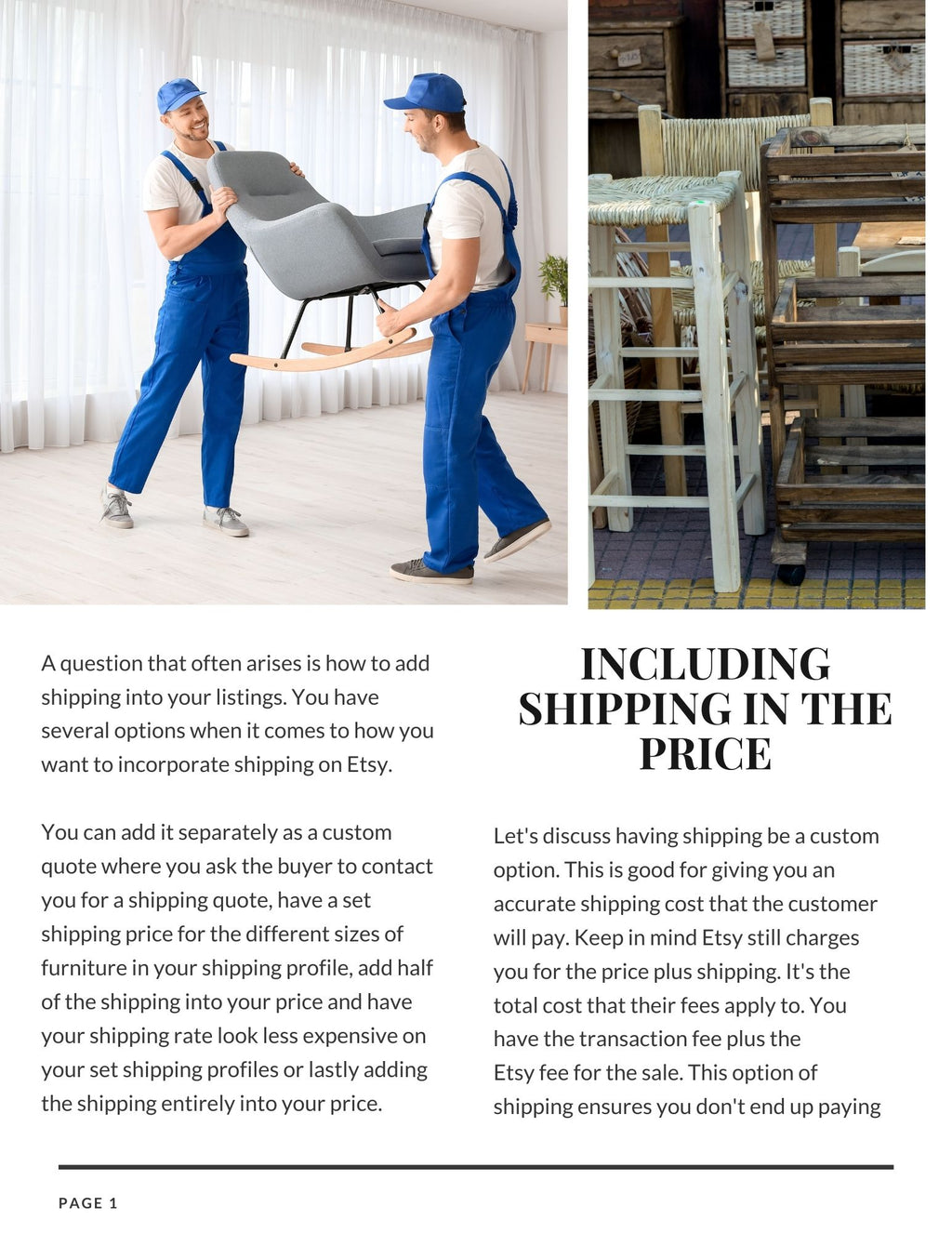 How to Ship Furniture