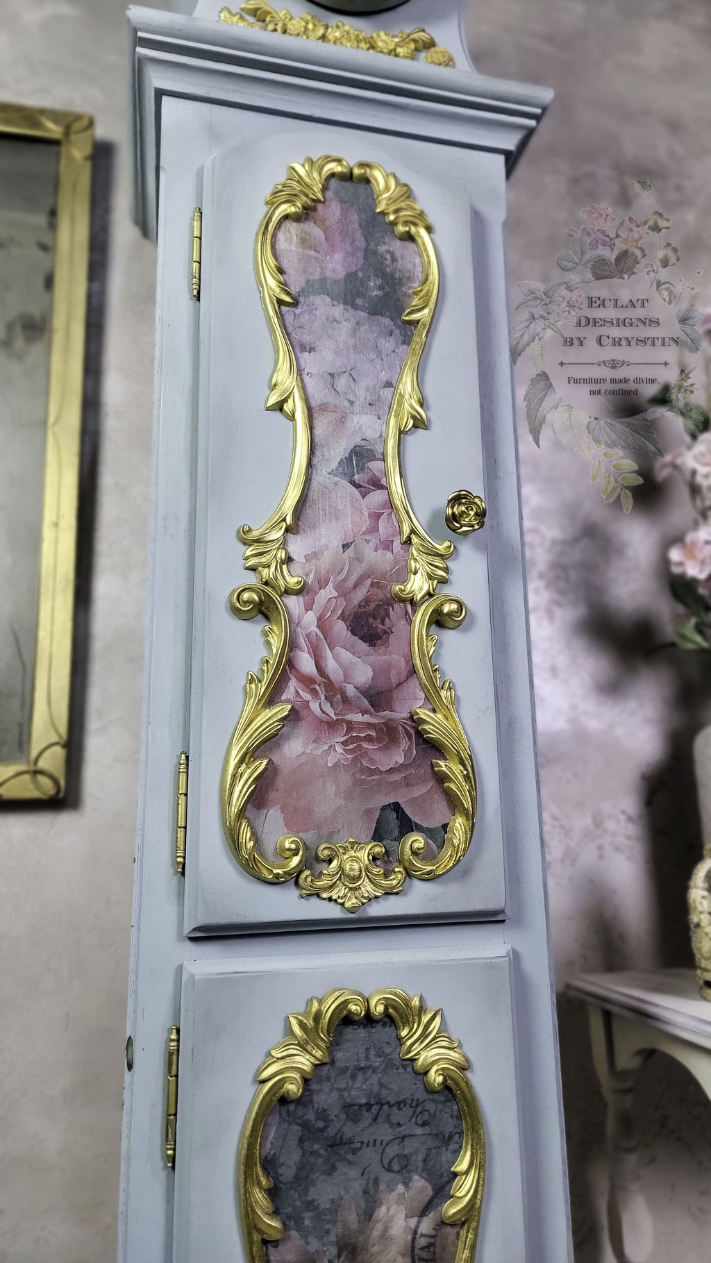 Rococo Standing Floor Clock