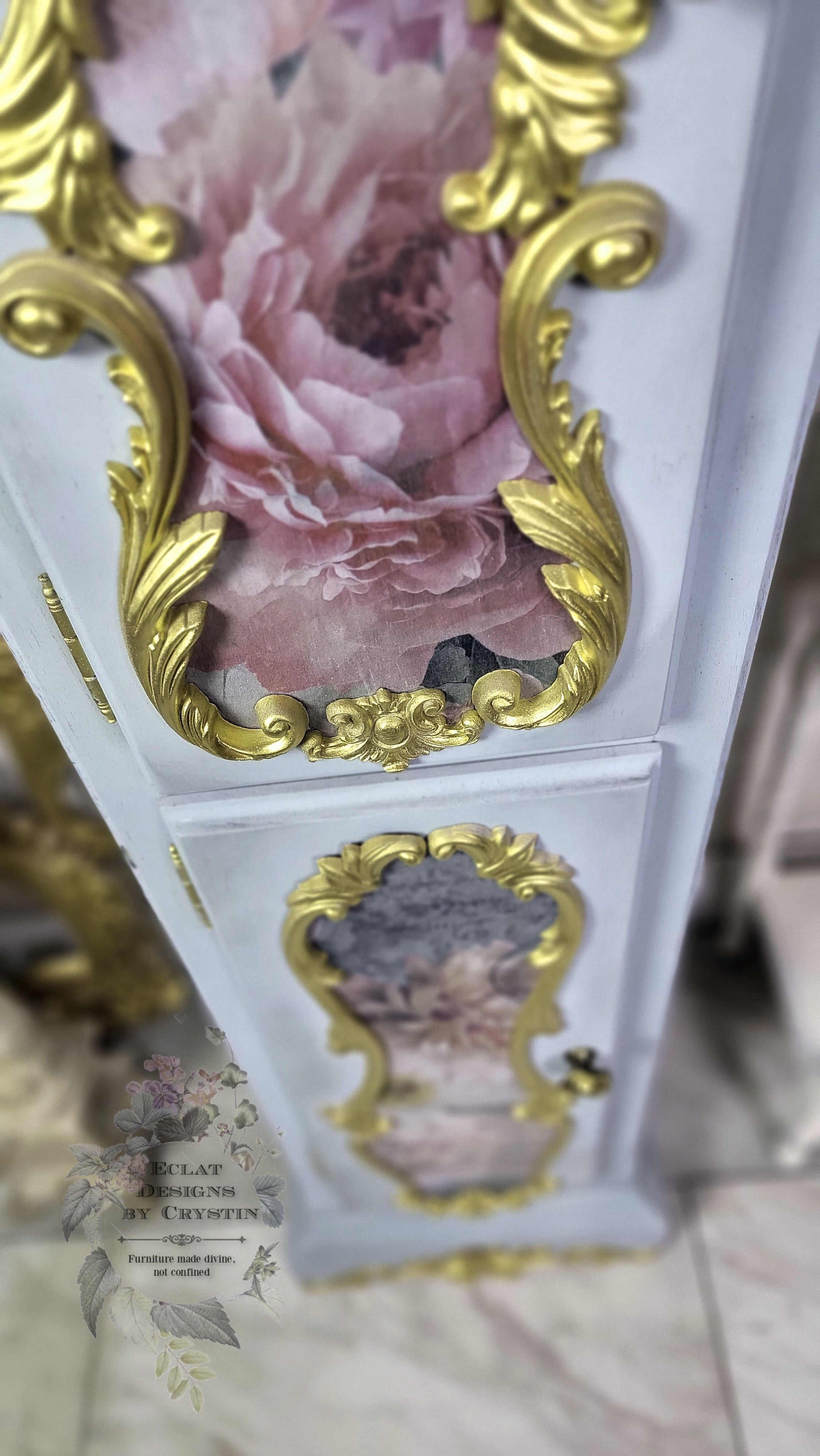 Rococo Standing Floor Clock