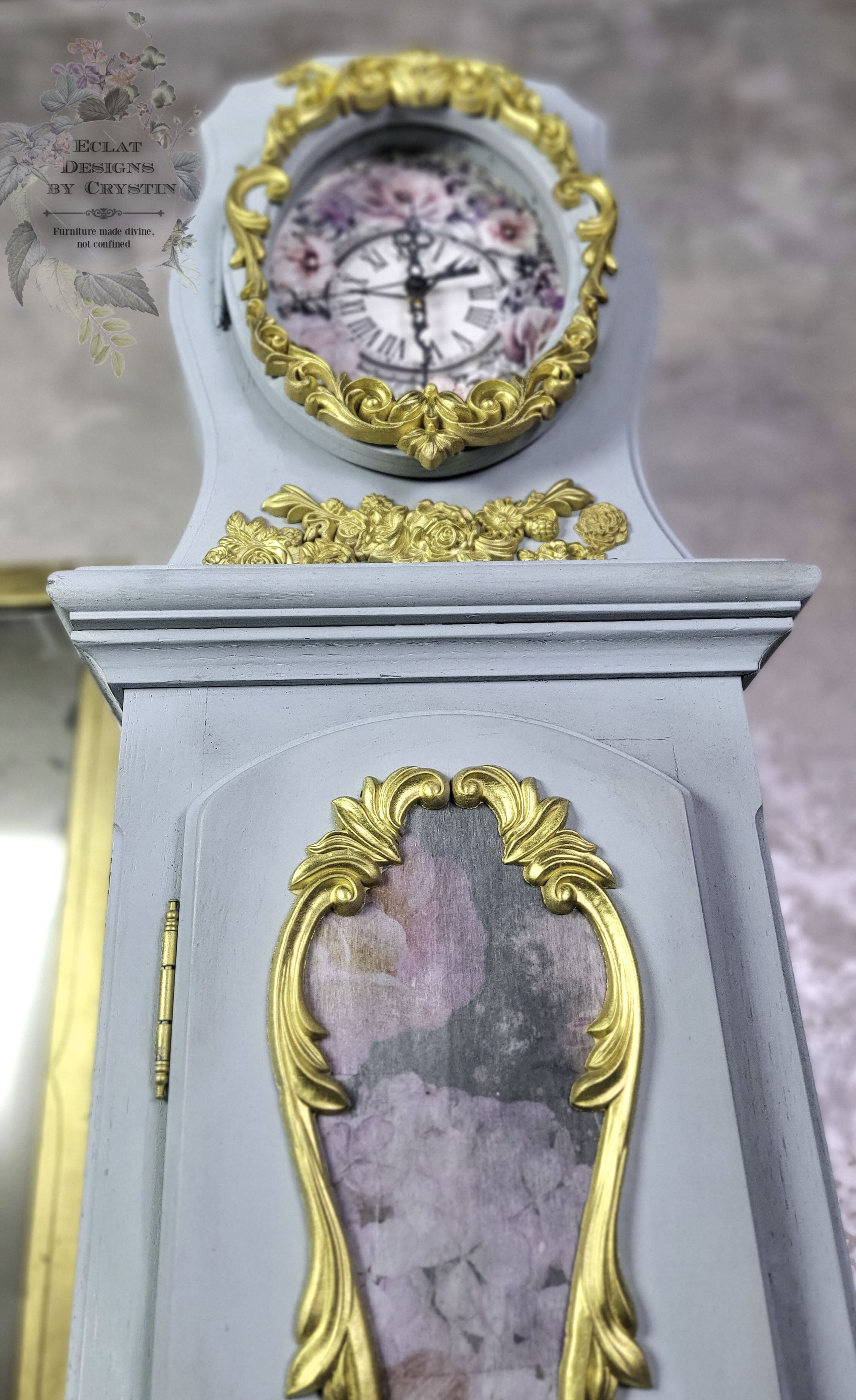 Rococo Standing Floor Clock