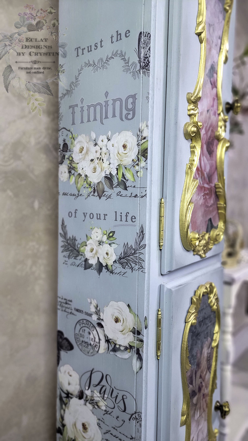 Rococo Standing Floor Clock
