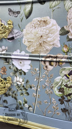 Vintage Botanical Floral Dresser