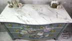Vintage Botanical Floral Dresser