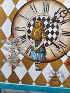 Alice in Wonderland Blue Vanity