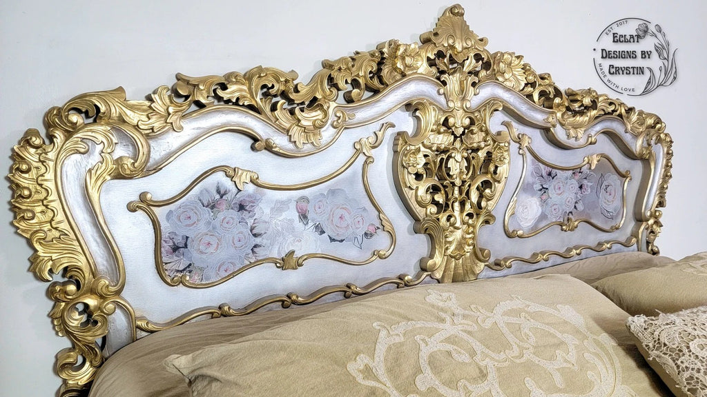 Baroque King Size Bed Frame