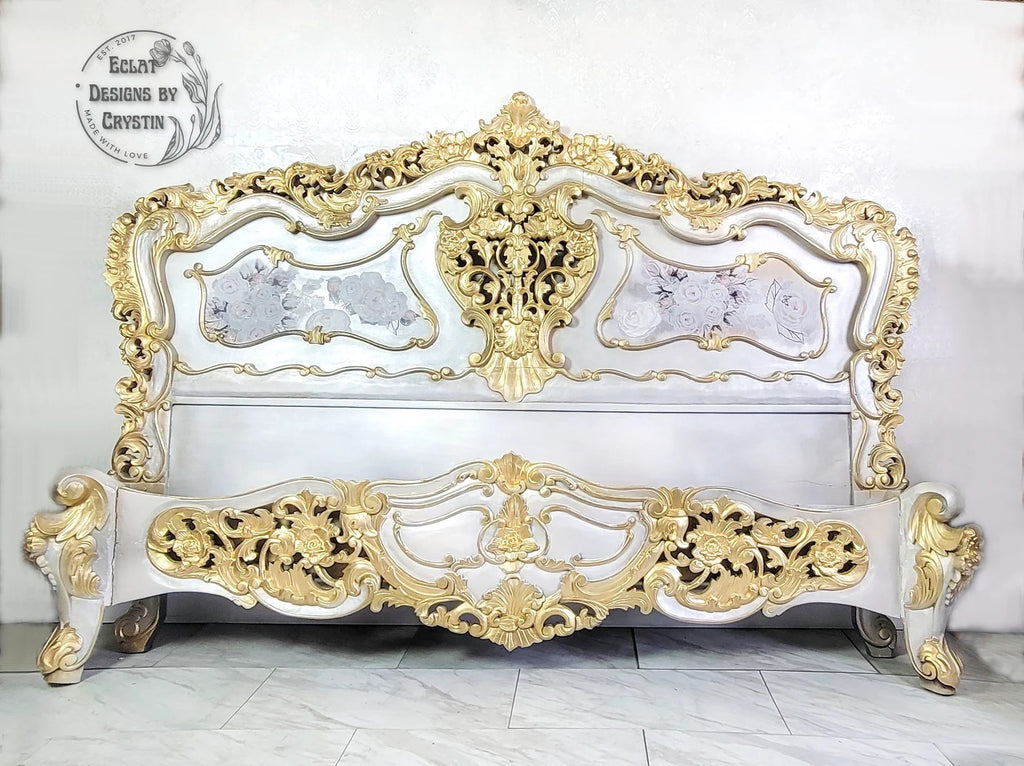 Baroque King Size Bed Frame