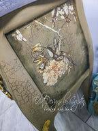 Birds and Gold Bombe Chest