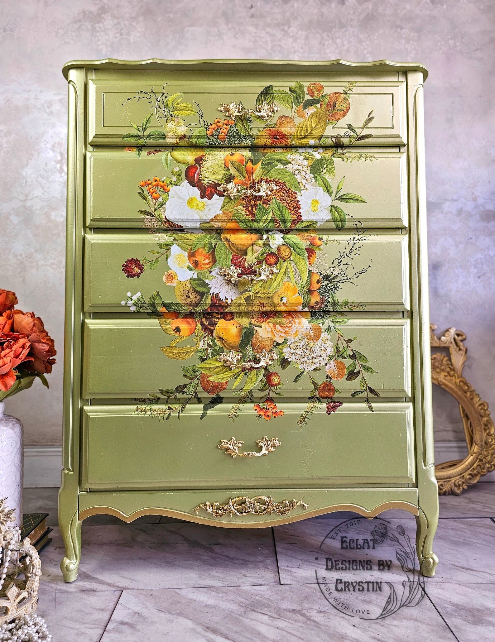 Fall Harvest Chest of Drawers