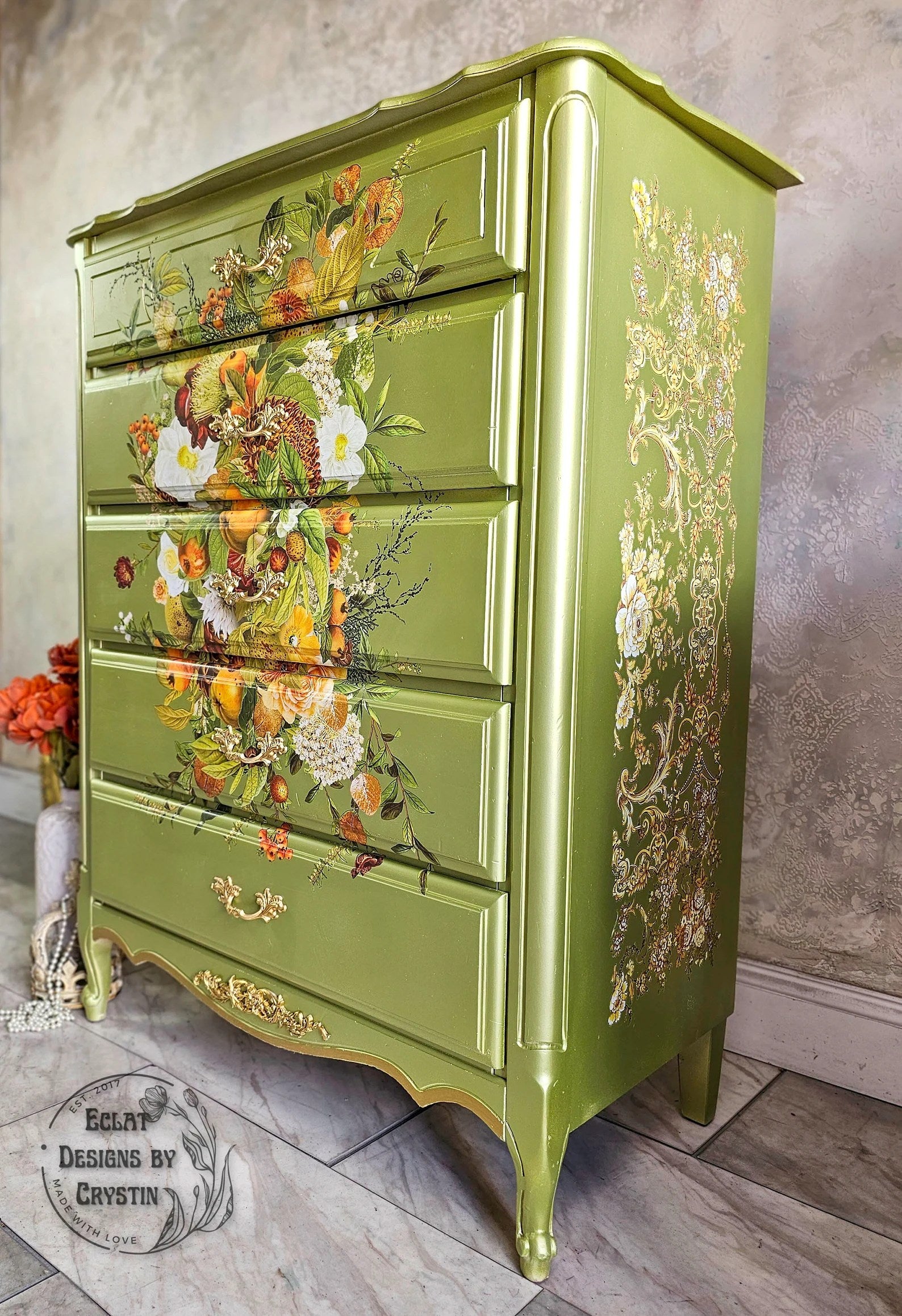 Fall Harvest Chest of Drawers
