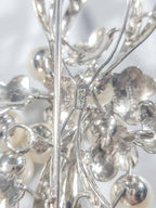 Fresh Water Pearl 18 kt White Gold Brooch