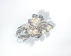 Fresh Water Pearl 18 kt White Gold Brooch
