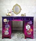 Fuchsia Ombre Office Desk