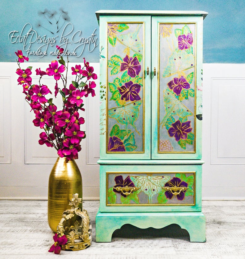 Luna Moth Jewelry Armoire