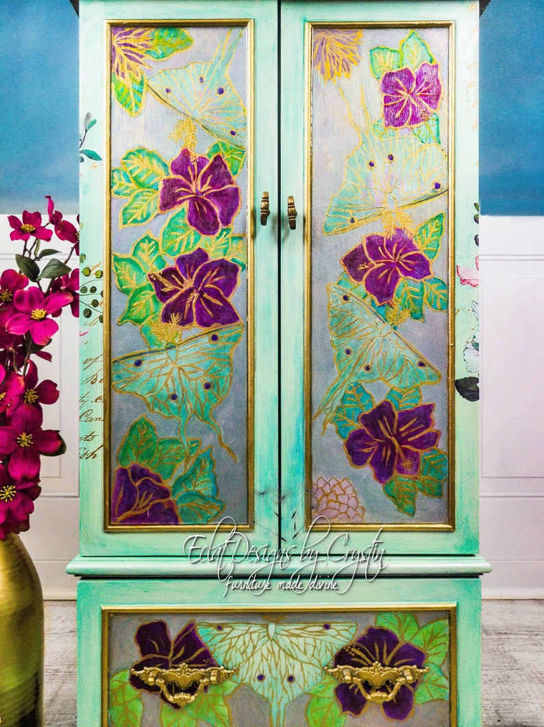 Luna Moth Jewelry Armoire