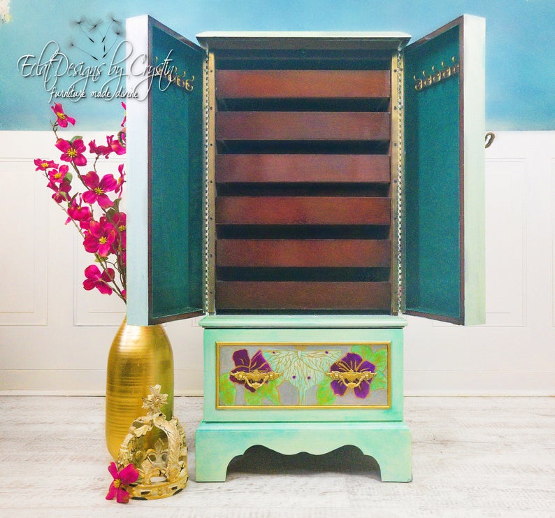 Luna Moth Jewelry Armoire