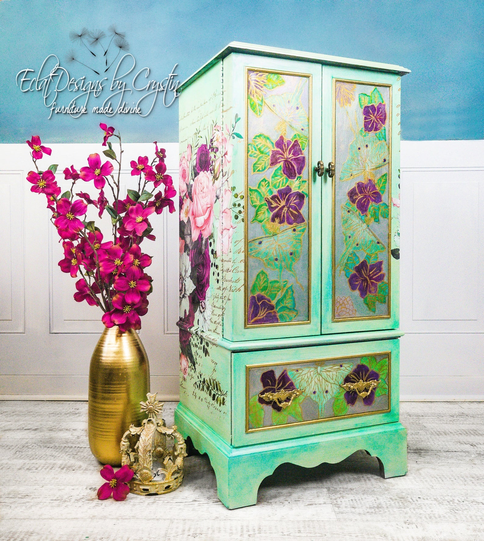 Luna Moth Jewelry Armoire