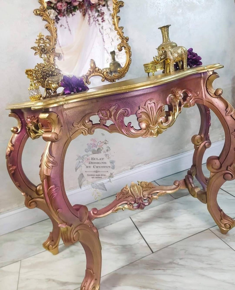 Moroccan Baroque Foyer Table