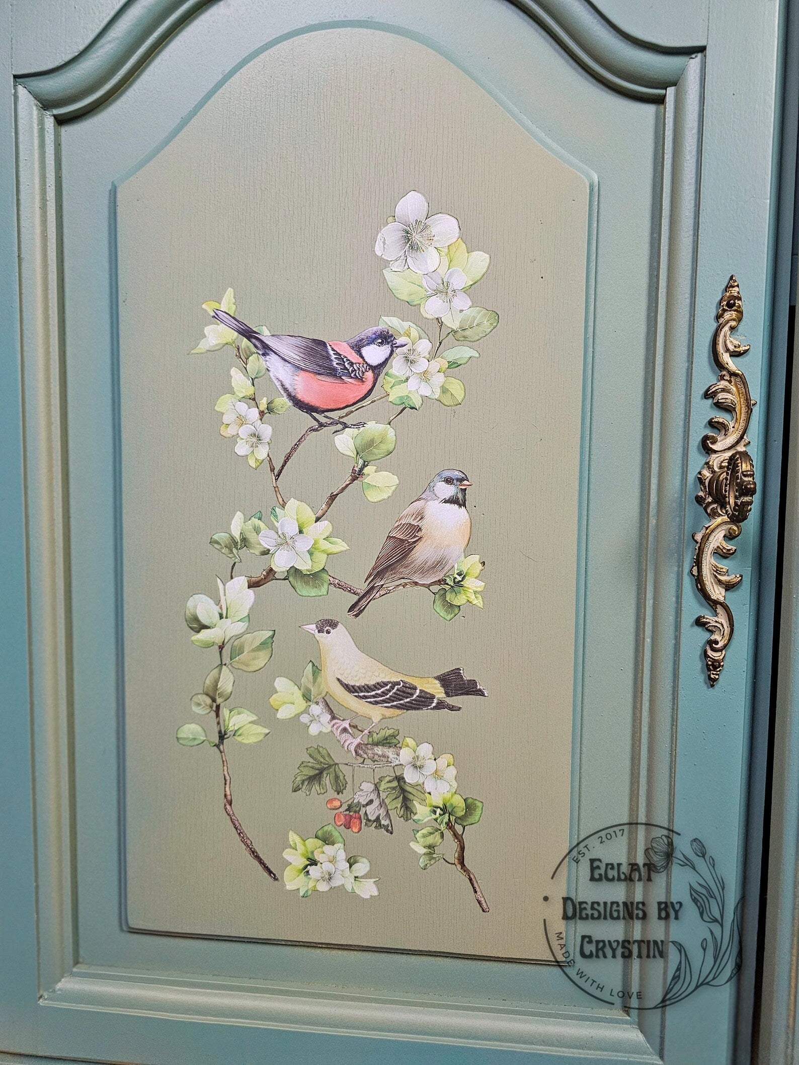 Nestled Whispers Cabinet Table