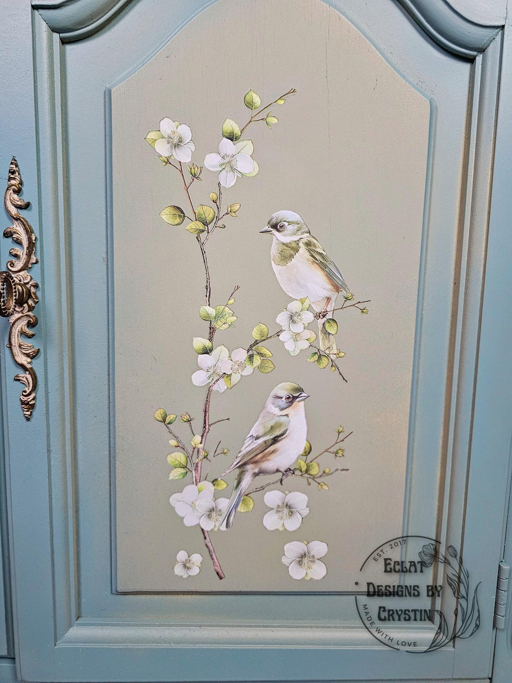 Nestled Whispers Cabinet Table