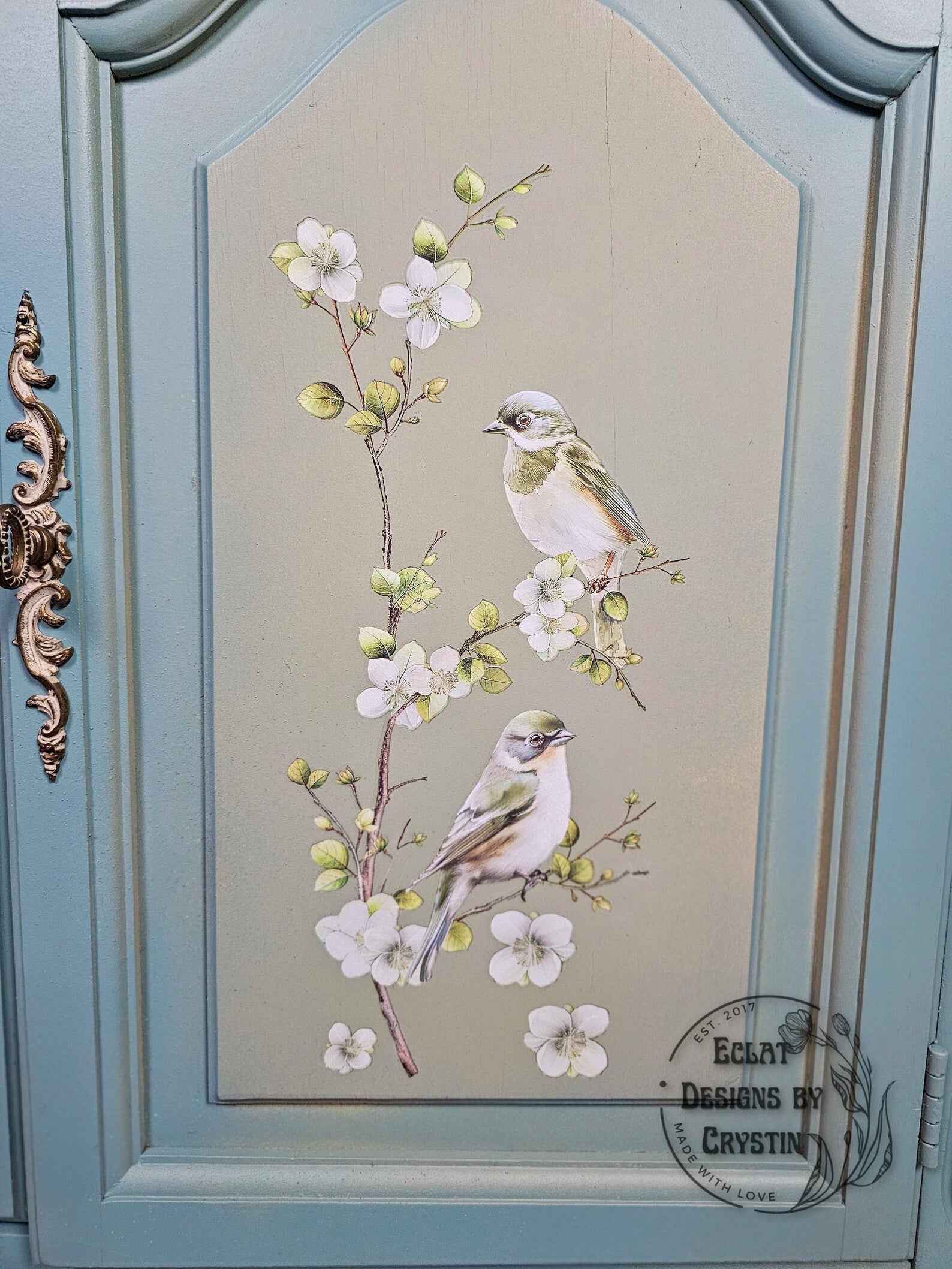 Nestled Whispers Cabinet Table