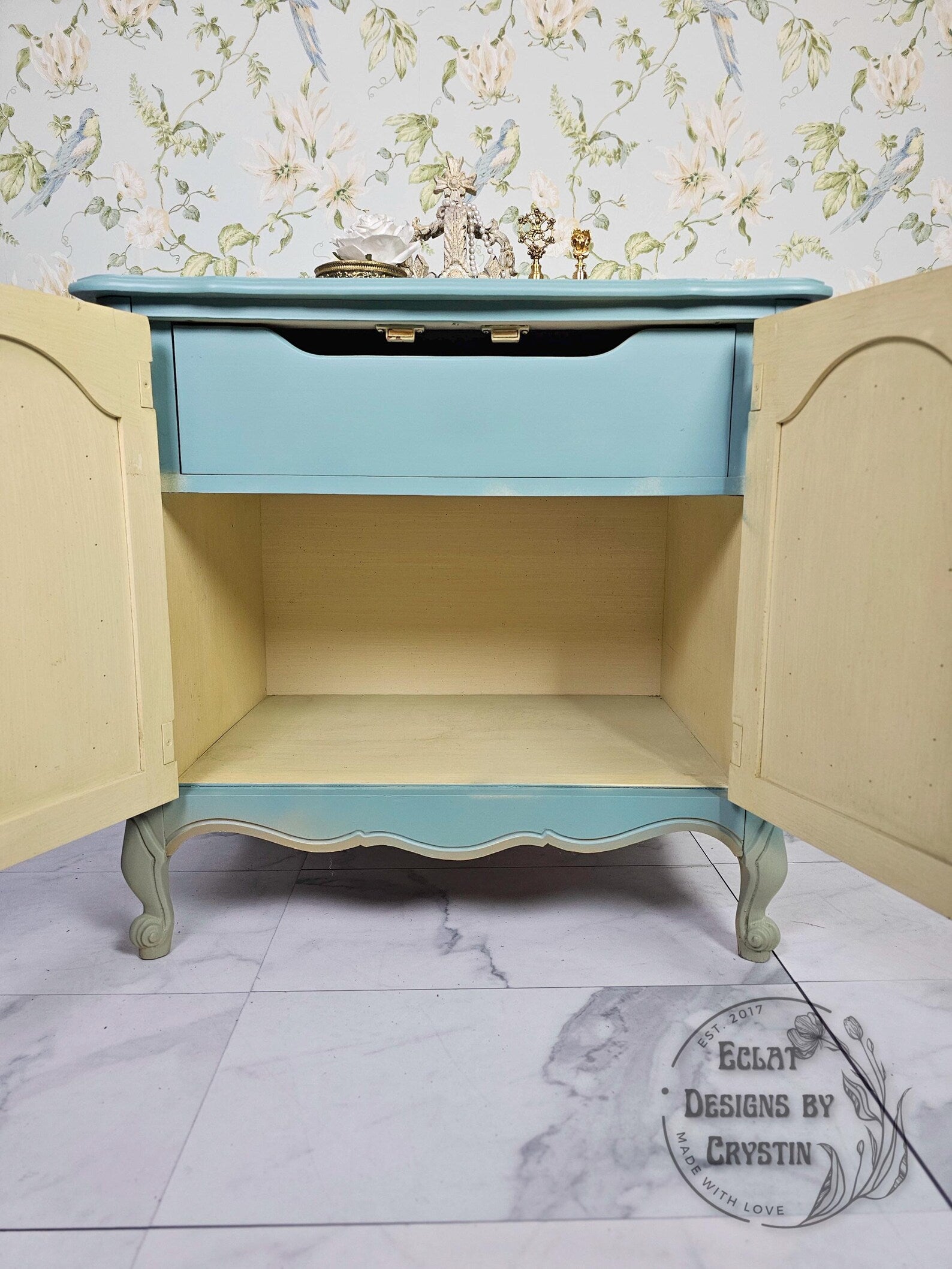 Nestled Whispers Cabinet Table