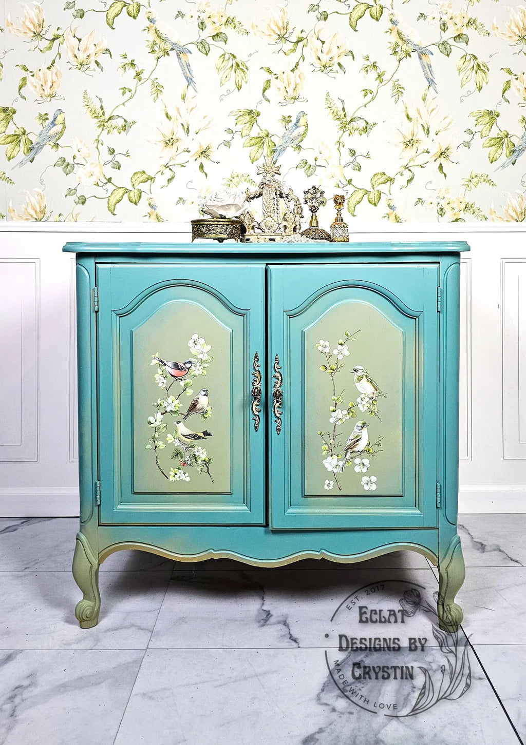 Nestled Whispers Cabinet Table