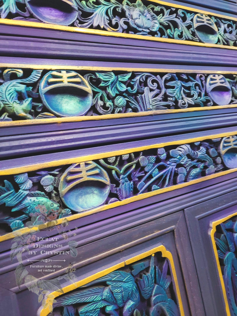 Oriental Silverware Cabinet