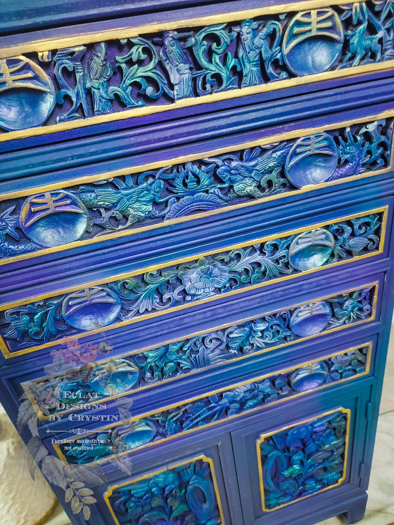 Oriental Silverware Cabinet
