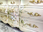 Pearly Floral Dresser