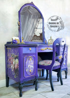 Purple Passion Bedroom Vanity