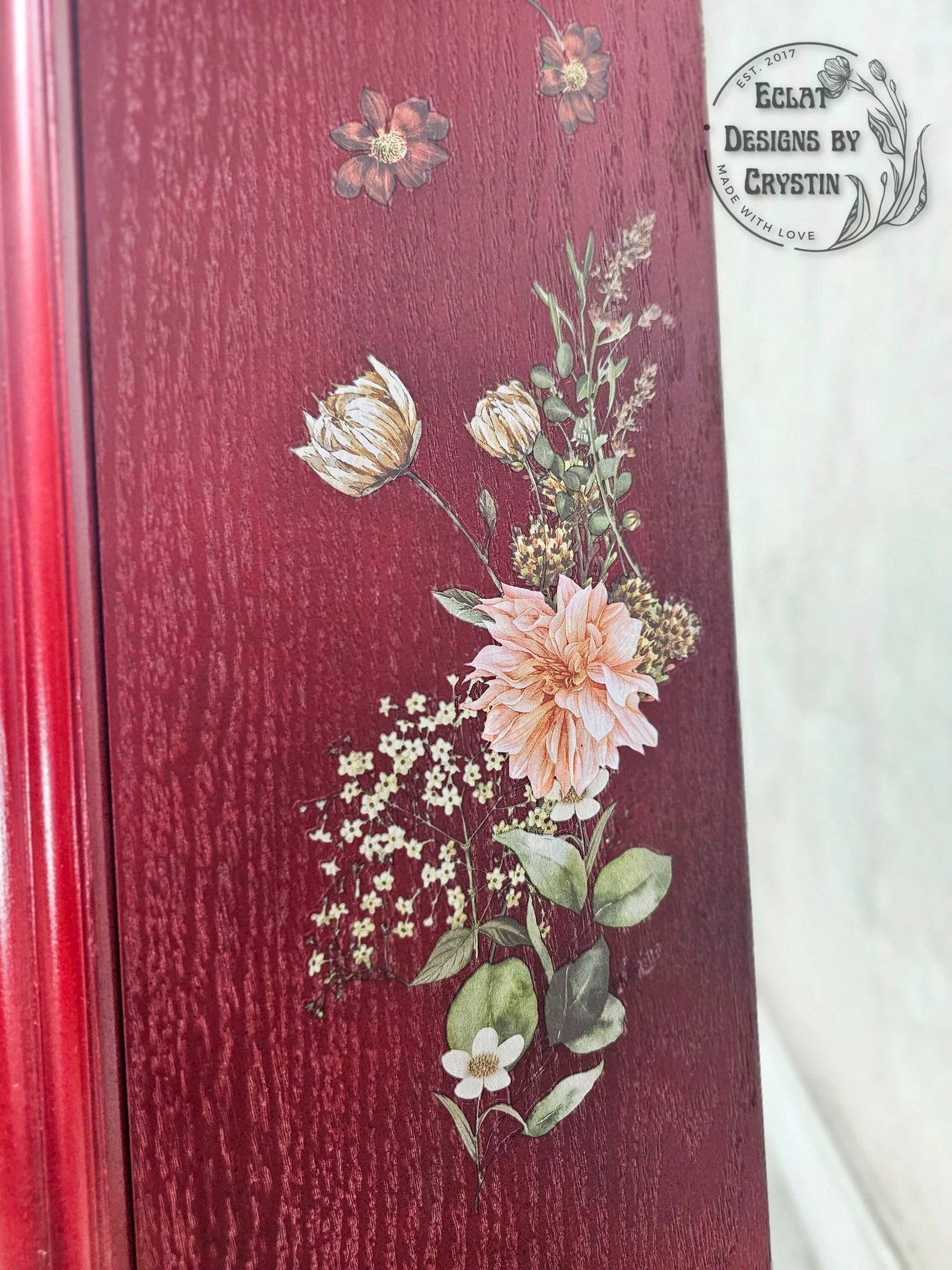 Red Romance Jewelry Armoire