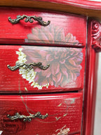 Red Romance Jewelry Armoire