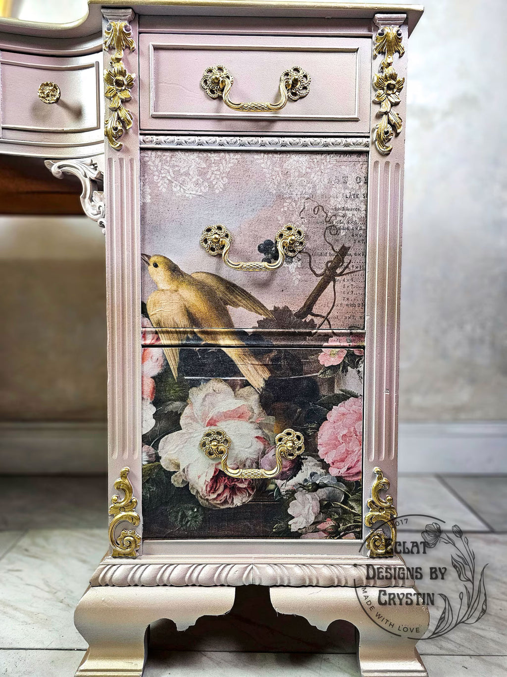 Custom Romantic Desk