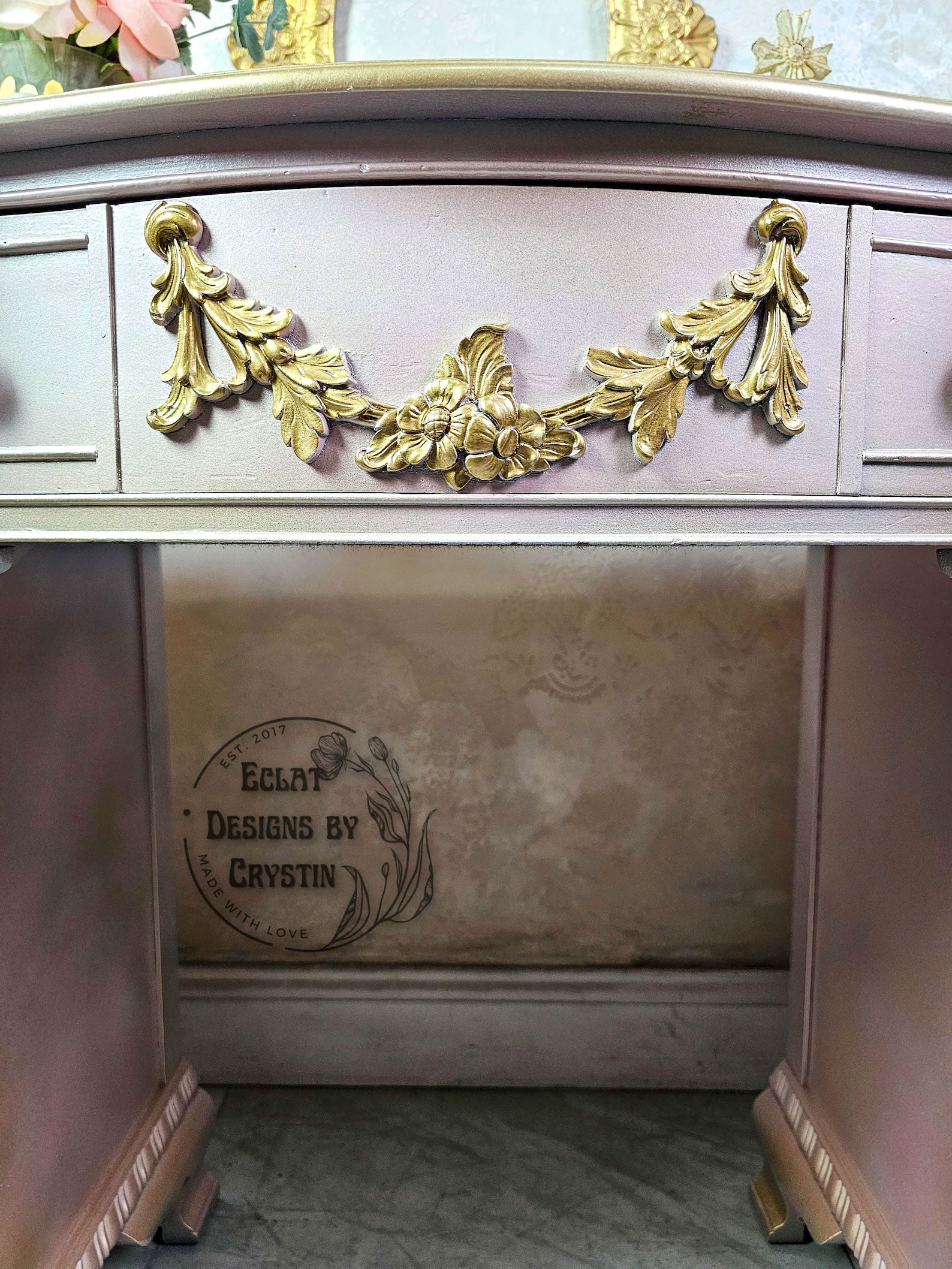 Custom Romantic Desk