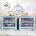 Romantic Floral Nightstands