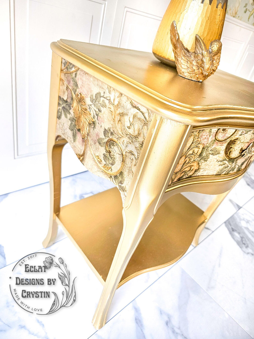 Royal Gold End Table