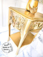 Royal Gold End Table