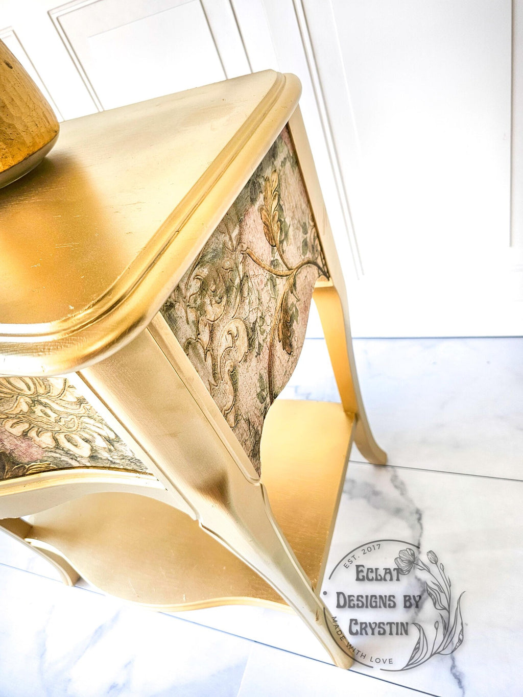 Royal Gold End Table