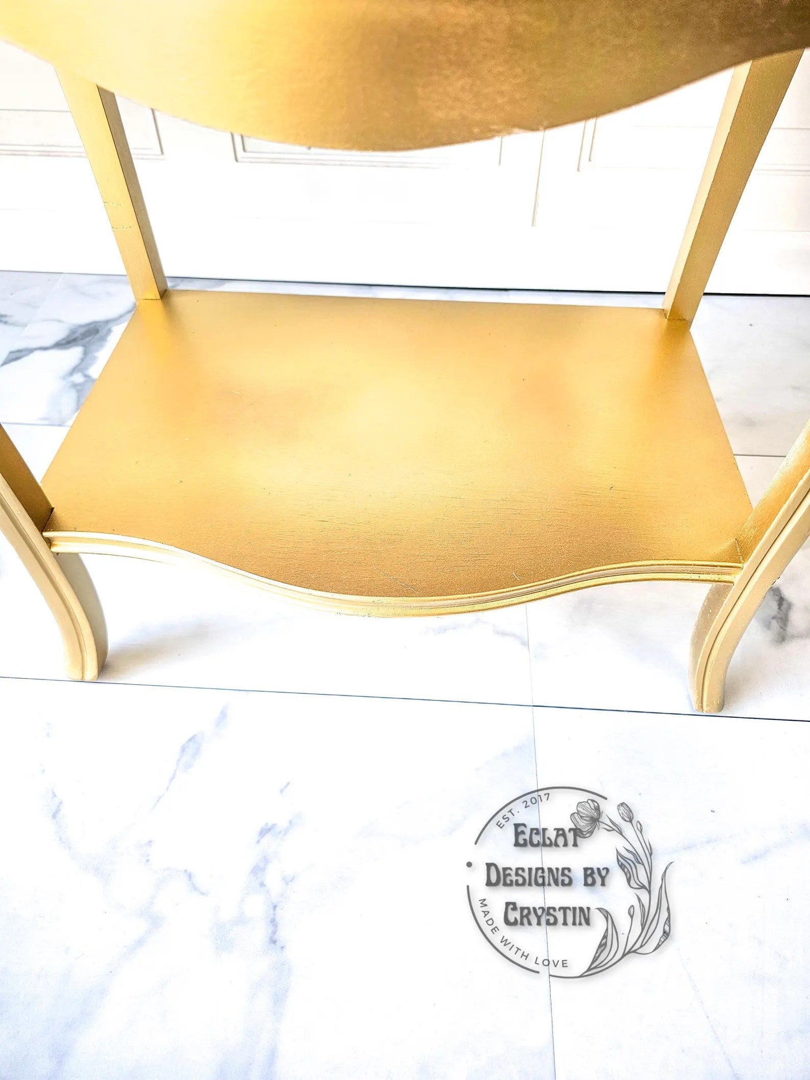 Royal Gold End Table