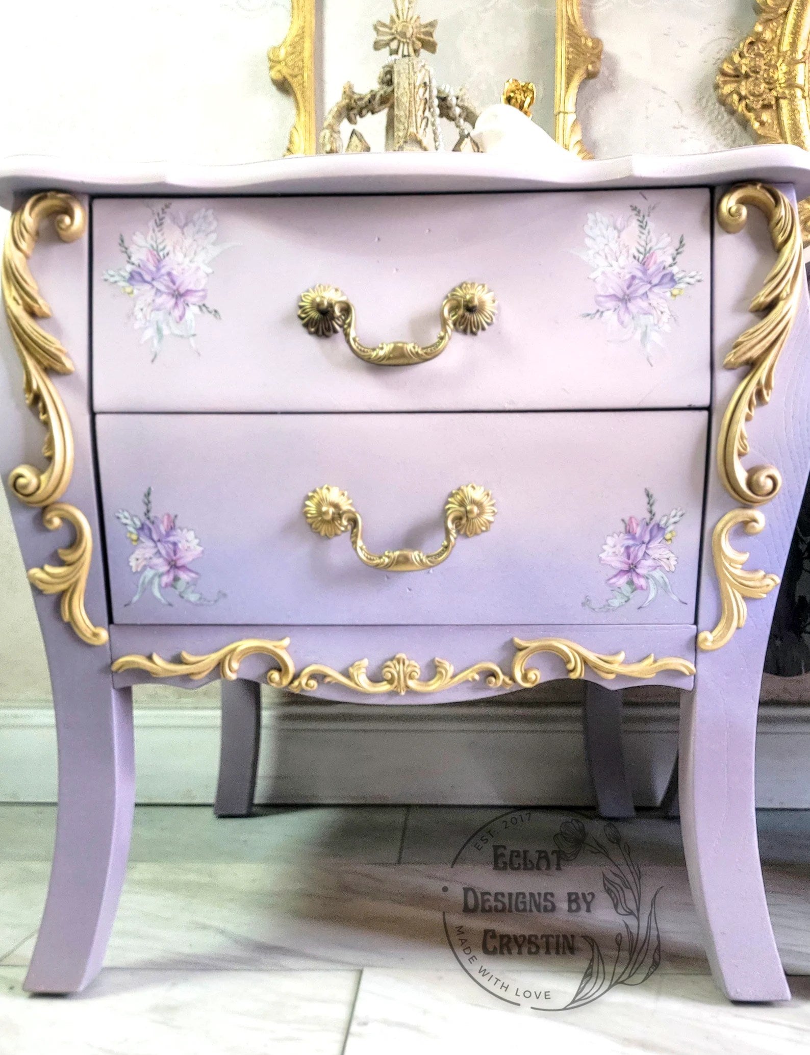 Spring in Full Bloom Nightstands