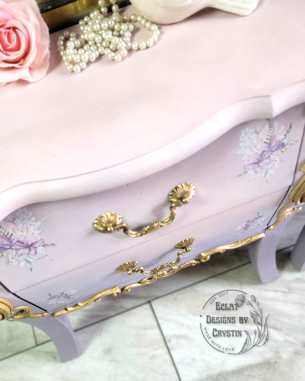 Spring in Full Bloom Nightstands